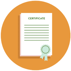 HEI certificate diploma icon 5