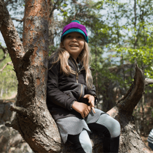 Girl climbing tree 400 x 400