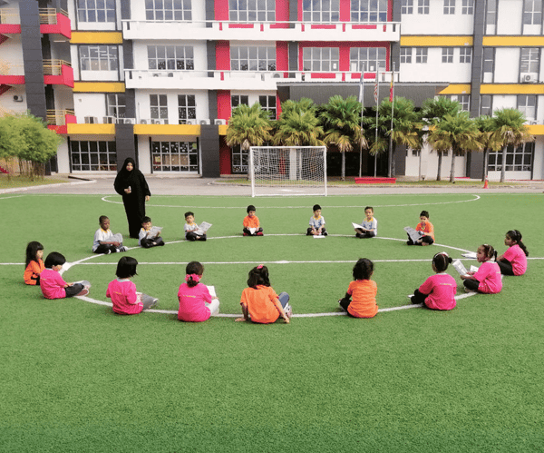 Spectrum International Schools_children outdoors